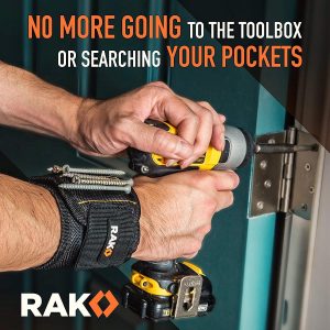 Read more about the article RAK Magnetic Wristband for Holding Screws, Nails and Drill Bits