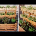 Creative way to Upcycle Pallets into flower planter box | DIY Garden ideas