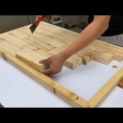 Fish-inspired Wood Recycling Project // The Most Unique Idea For A Beautiful And Simple Table