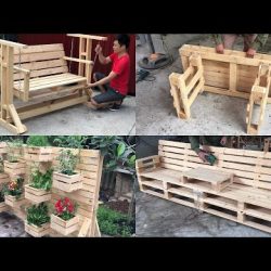 4 DIY ideas best creative and recycled pallet – Creative Uses For Old Pallets