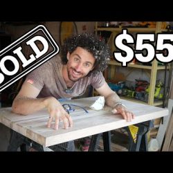 Turning a Free Pallet into a $550 Table