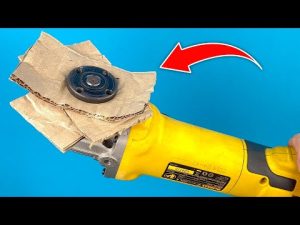 Read more about the article Why it is Not Patented? Insert Cardboard Into Angle Grinder and Amazed