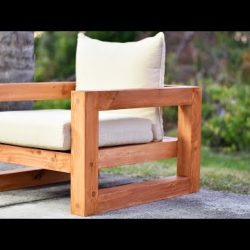 DIY Modern Outdoor Chair