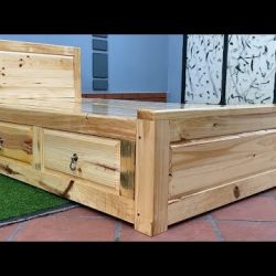 Creative Design – How To Build A  Storage Bed with Drawers