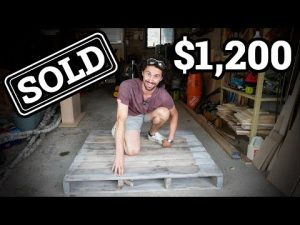 Read more about the article Turning a Free Pallet into a $1,200 Desk