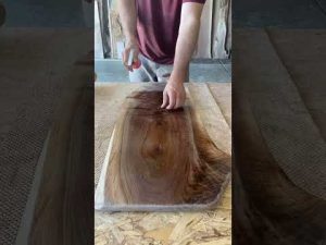 Read more about the article Transforming Wood into $500 Charcuterie Board! #shorts #diy