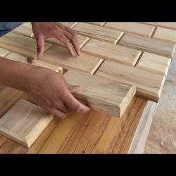 The Best Way To Use Old Wood // The Perfect Wood Recycling Project